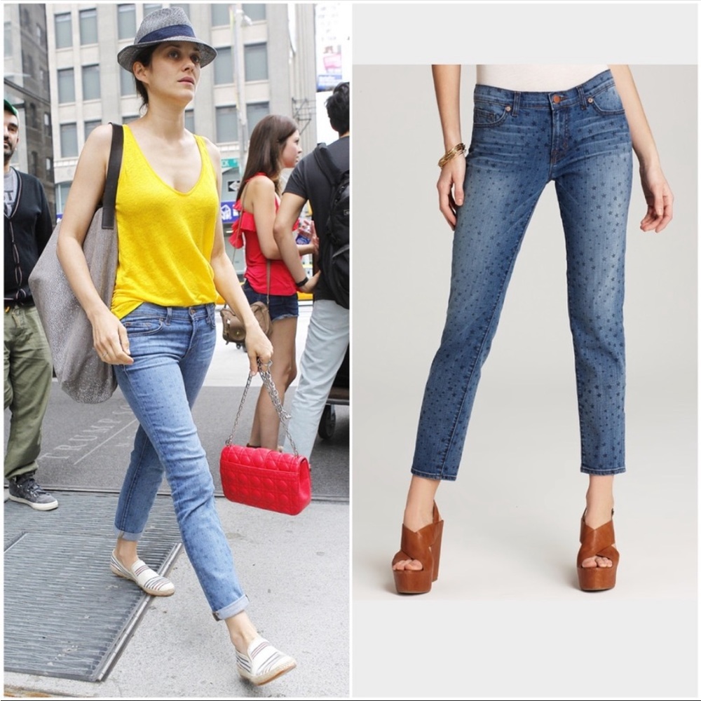 J brand Aoki slim boyfriend vintage Star jeans 29